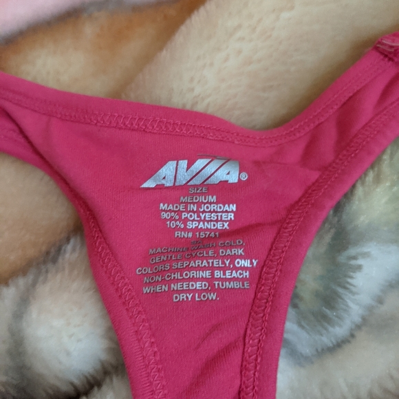 Avia Hot Pink Sports Bra - Picture 2 of 2